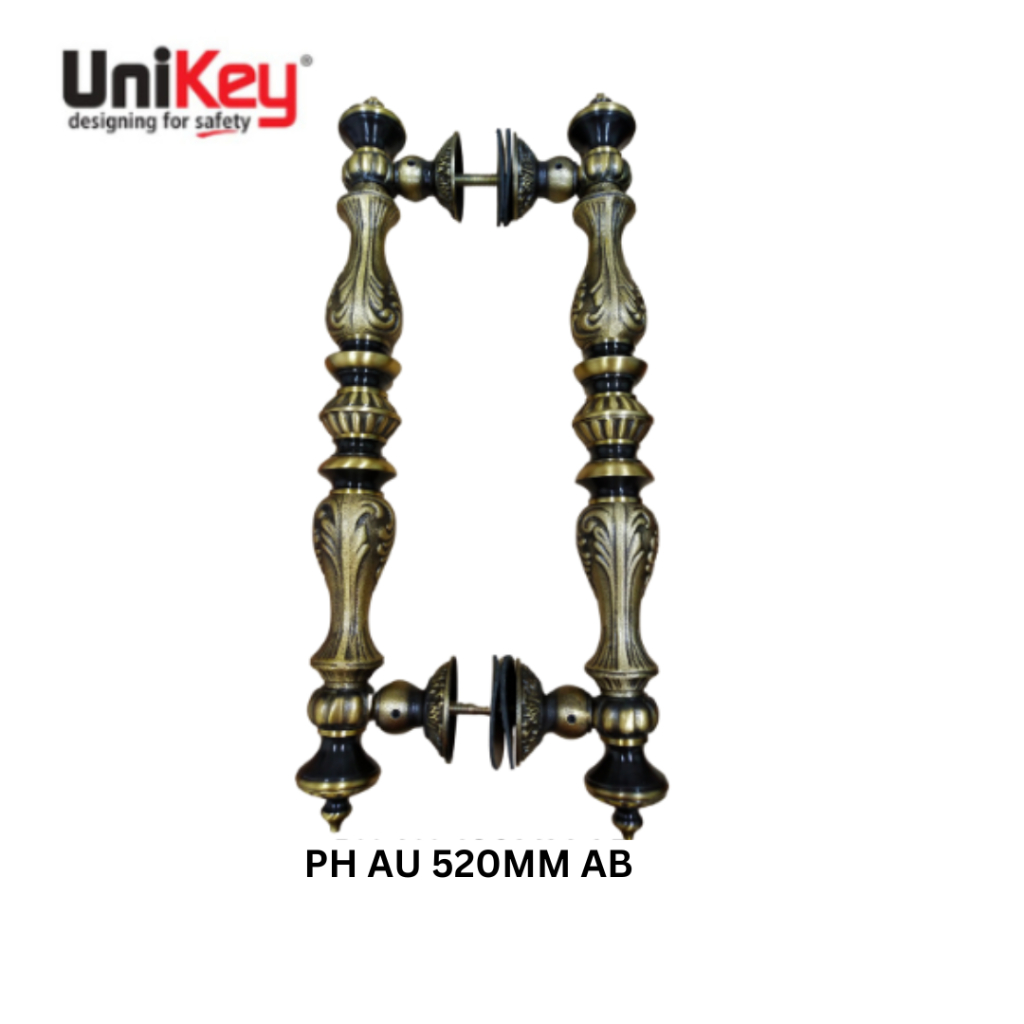 UniKey Pull Handle Antique Ukir PH AU 520MM AB