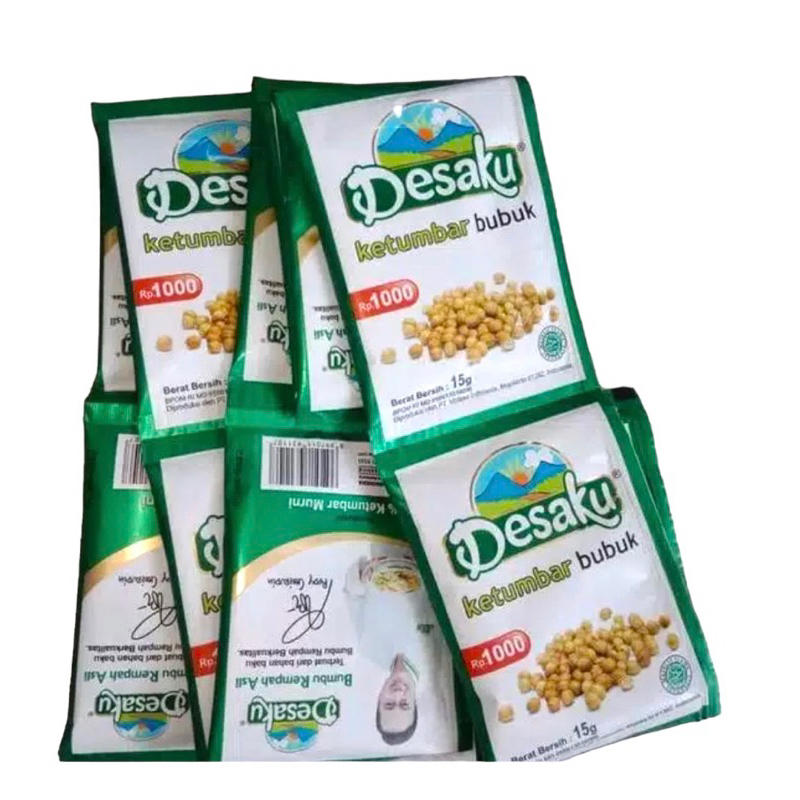 

Renteng Desaku Ketumbar Bubuk 12,5 g 1 Renteng isi 12 pcs