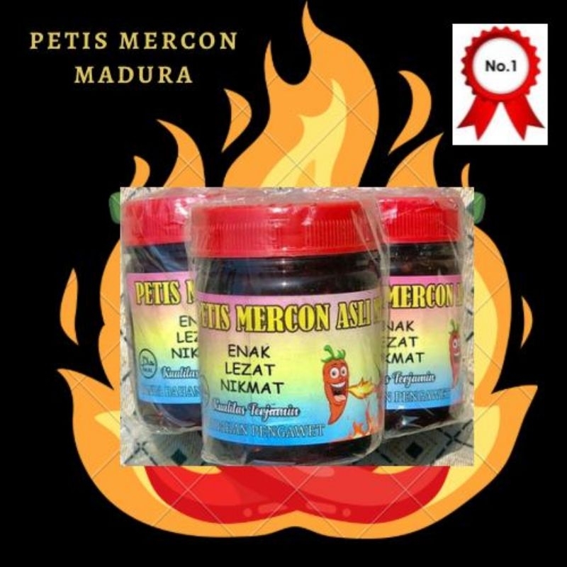 

(Doa ibu) Petis mercon asli madura, siap saji 250gr