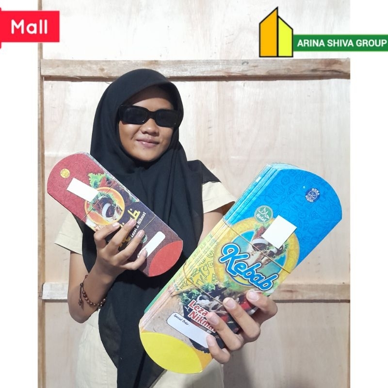 

100 LEMBAR KERTAS KEBAB TARIKAN UKURAN 24 × 9,2 CM KARTON HIGH QUALITY TEBAL PRODUK TERBARU | KOTAK KEBAB KEKINIAN | DUS KEBAB VIRAL TIKTOK | KEMASAN KEBAB | BOX KEBAB 100 PCS MURAH | CENTRAL JAYA ABADI | ARINA SHIVA GROUP 6230