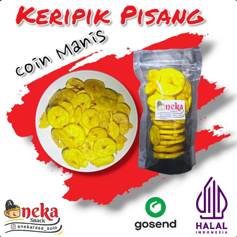 

Kripik Pisang Coin Manis | ZQ