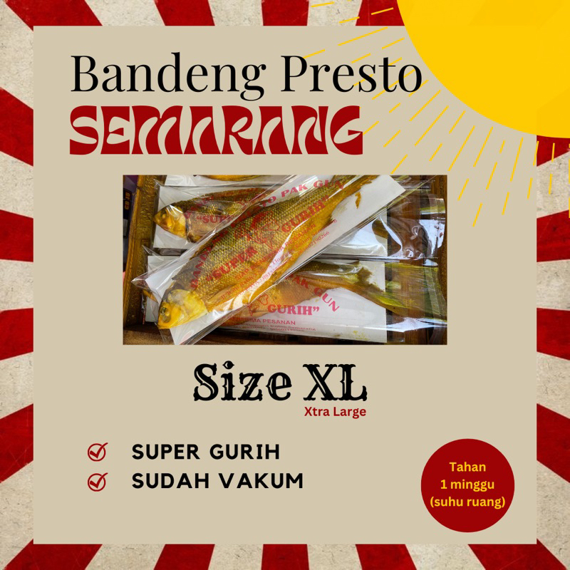 

BANDENG PRESTO SEMARANG | OLEH-OLEH SEMARANG | size XL