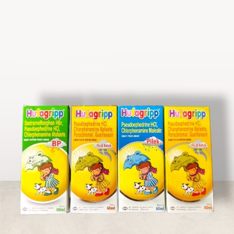 HUFAGRIPP SYRUP BATUK PILEK/FLU & BATUK/PILEK
