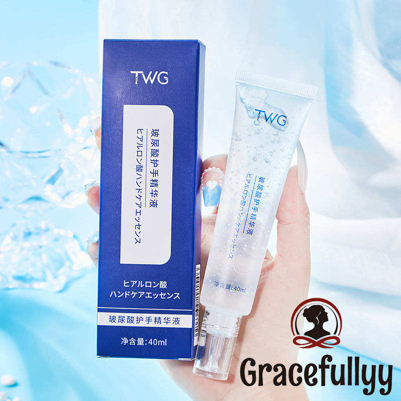 [COD]TWG Hyaluronic Acid Hand Essence Serum 40ml Tangan Pelembap Kulit Tangan Hyaluronic Acid Hand/