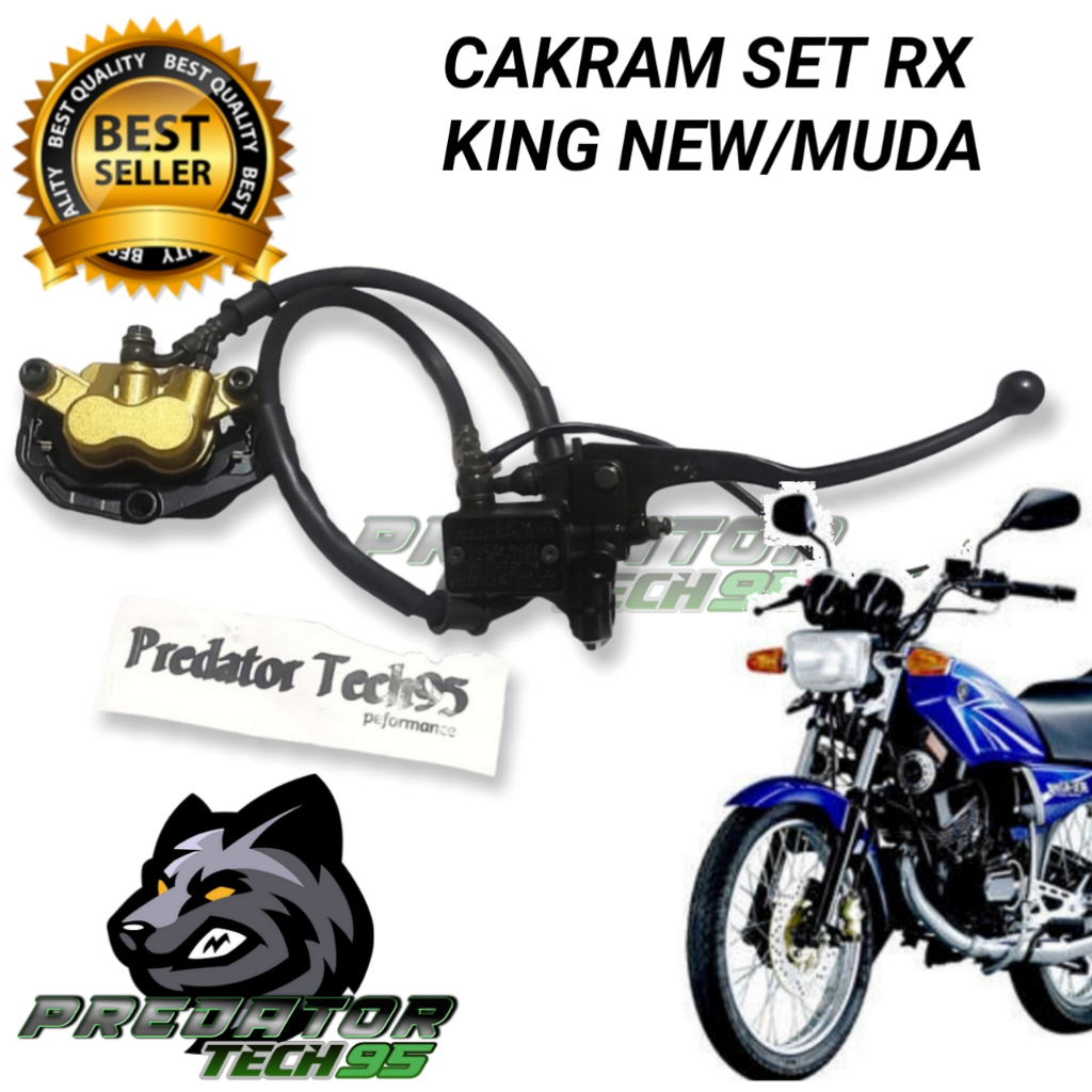 CAKRAM ASSY REM SET DEPAN REM ASSY DEPAN 1 SET KOMPLIT RXK-RX KING-RXK NEW