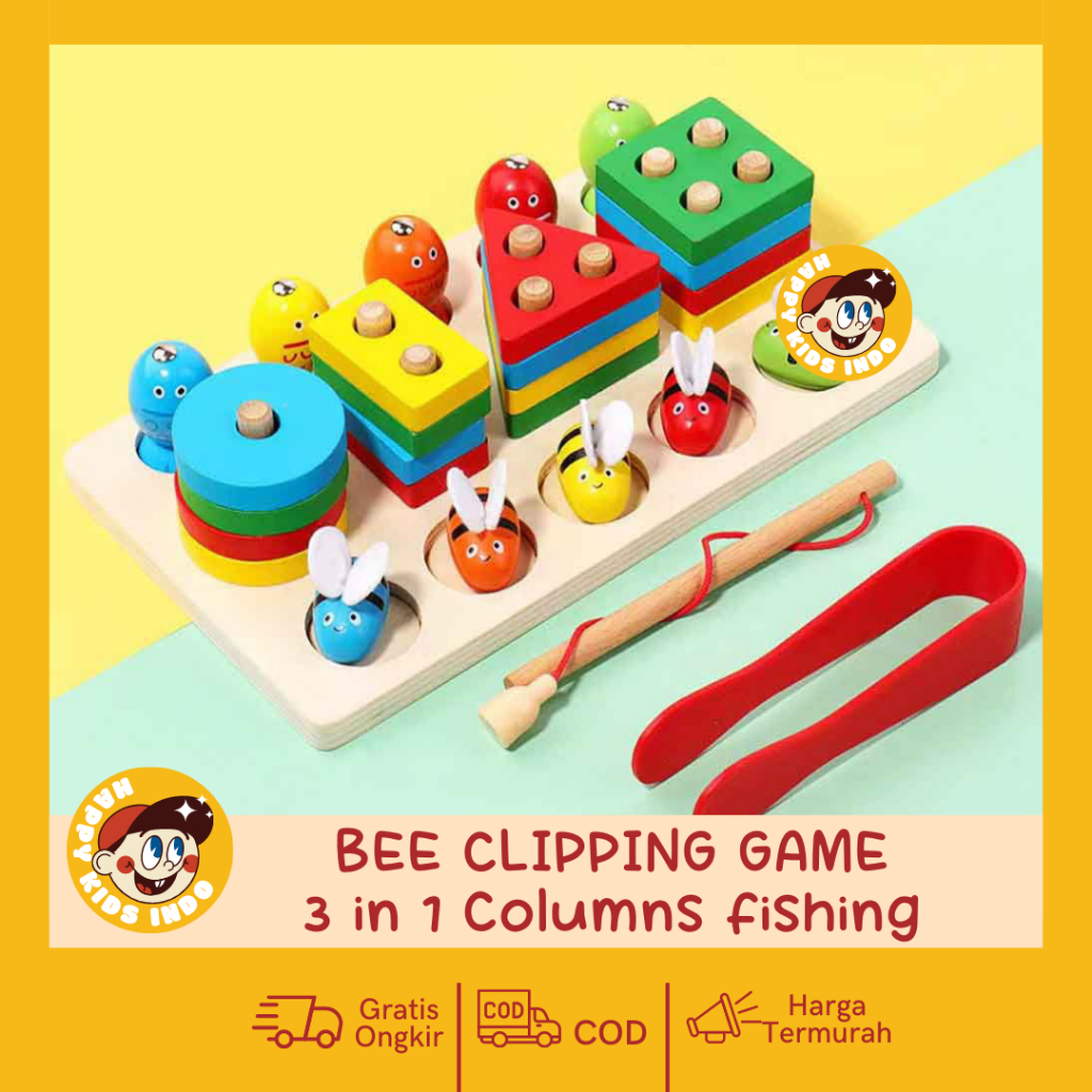 Mainan Edukasi Puzzle Susun