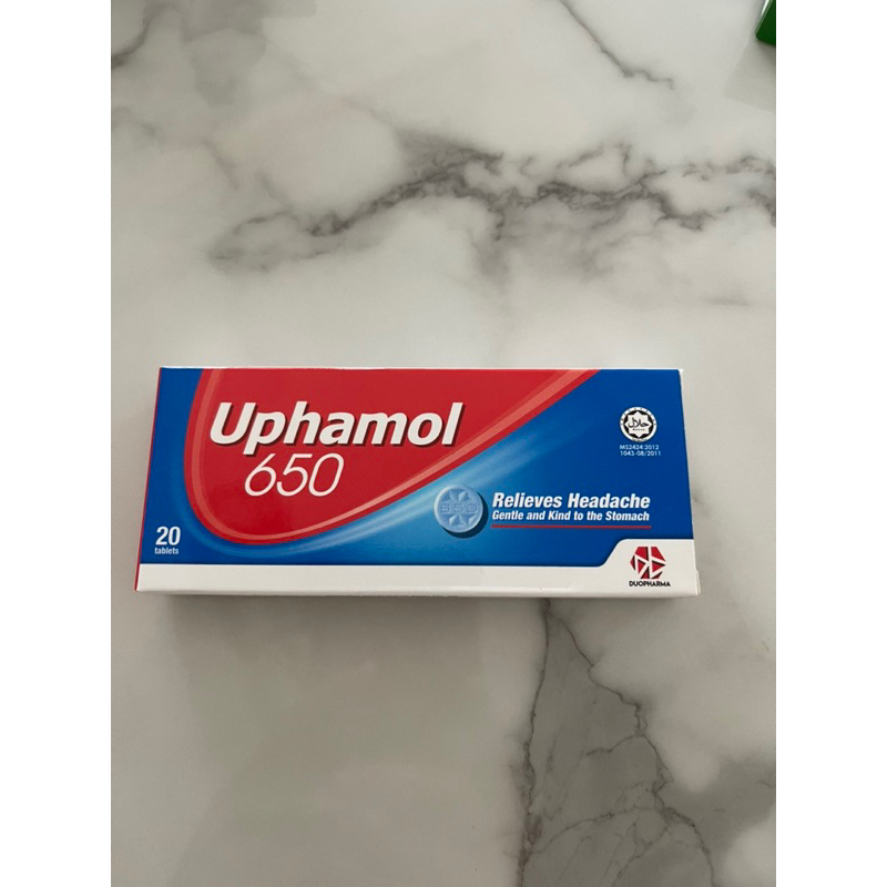 uphamol 650 Malaysia  pereda nyeri demam sakit kepala di jamin