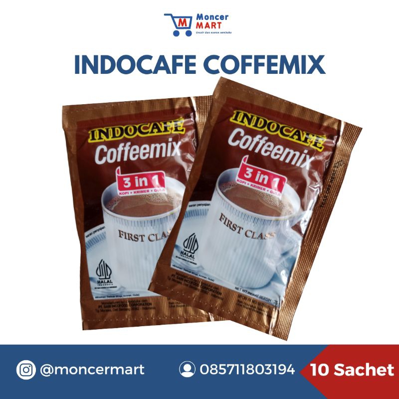 

INDOCAFE Coffeemix 3in1 (10 Sachet)