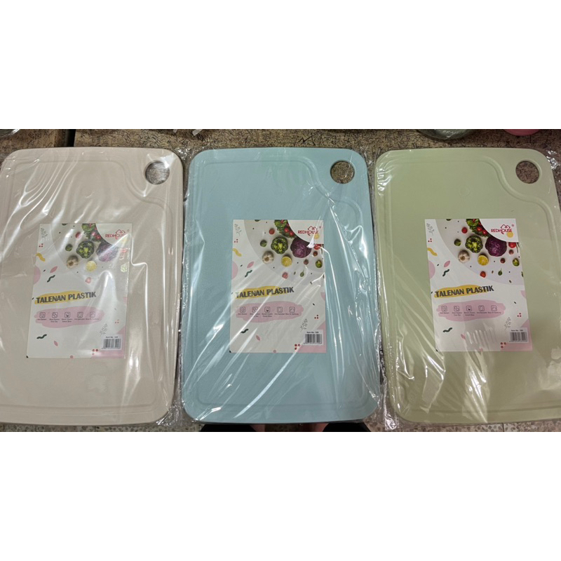 Talenan Plastik Lucu / Talenan Plastik Pastel / Talenan Plastik Redhouse