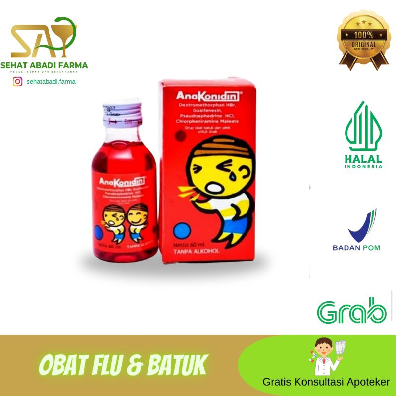 

Anakonidin Sirup 60ml