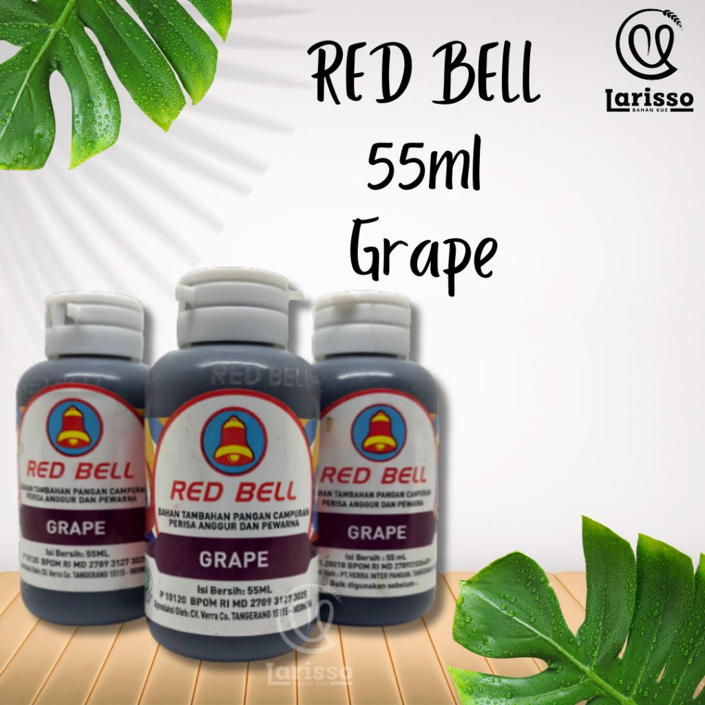 

PASTA PERISA RED BELL 55ML RASA GRAPE ANGGUR