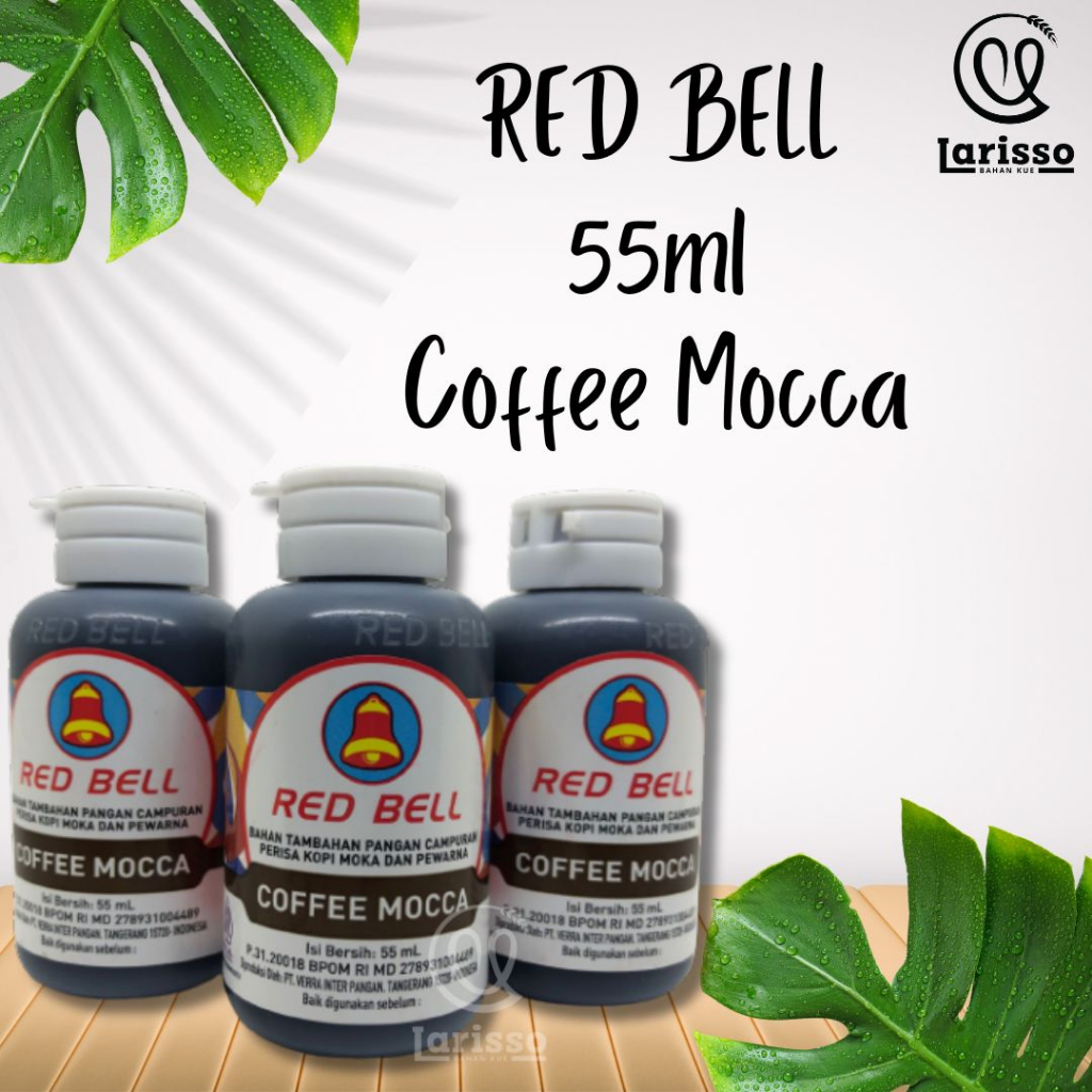 

PASTA PERISA RED BELL 55ML RASA COFFE MOCCA