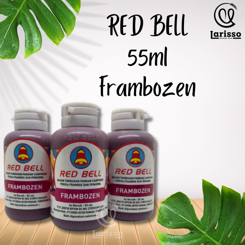 

PASTA PERISA RED BELL 55ML RASA FRAMBOZEN