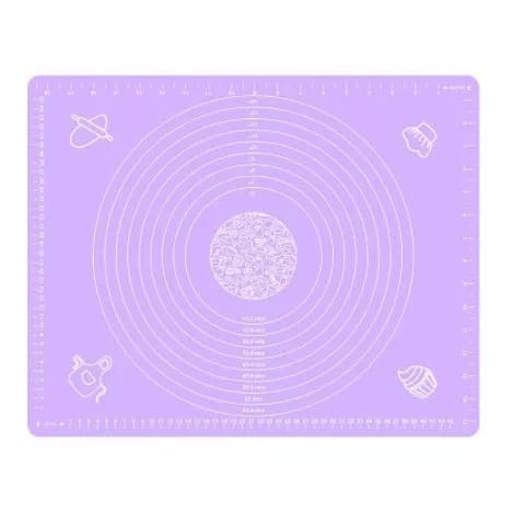 Alas Adonan Kue Silicone Baking Pastry Silikon Mat Anti Lengket Besar Kecil Bagus Premium