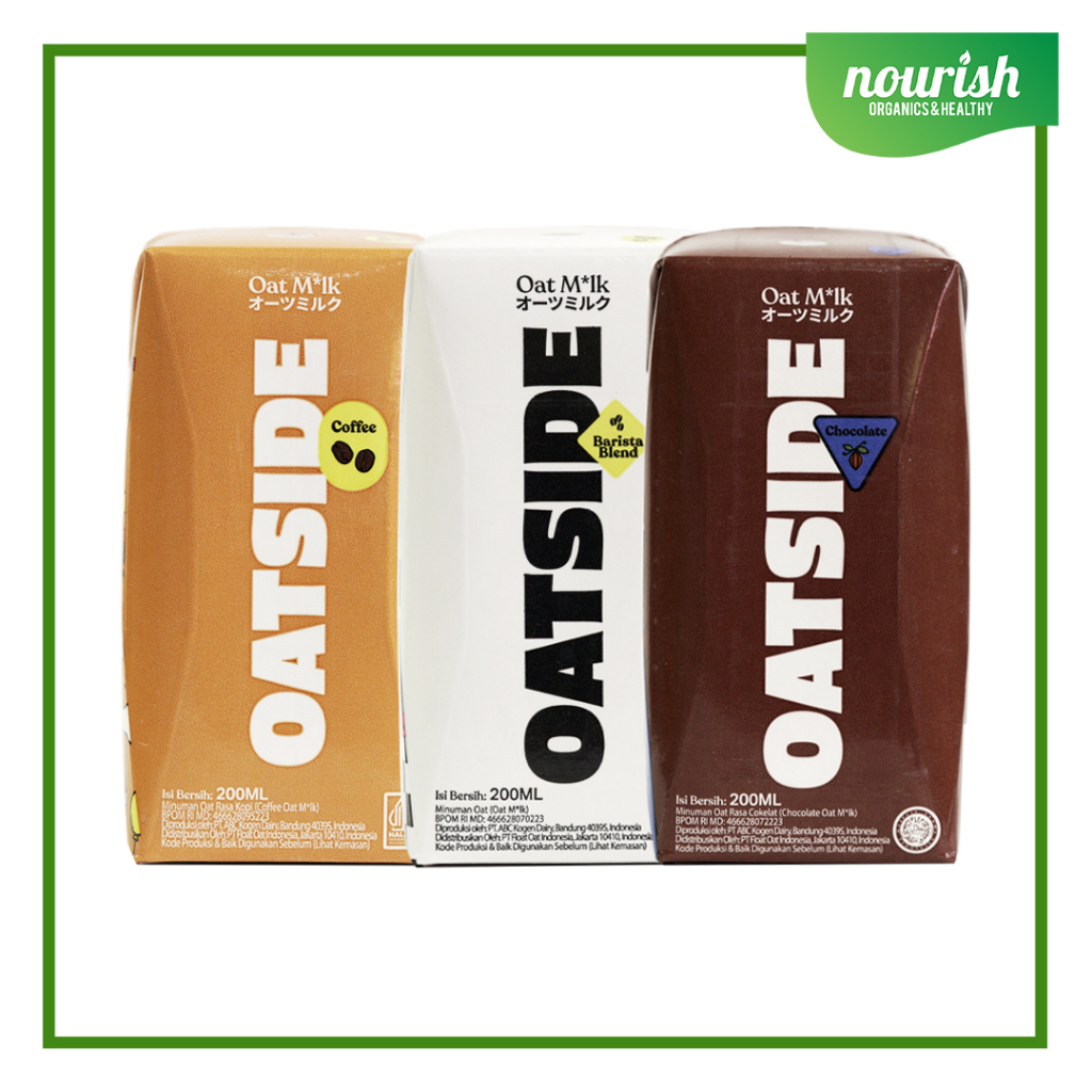 

Oatside Oat Milk With Straw ( SEDOTAN ) 200ml-Jakut