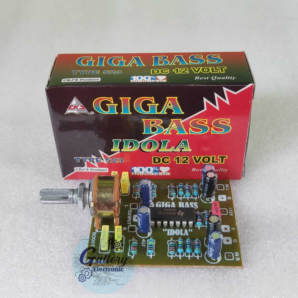 Kit Modul Giga Bass IDOLA 12V CKJ 523 Original