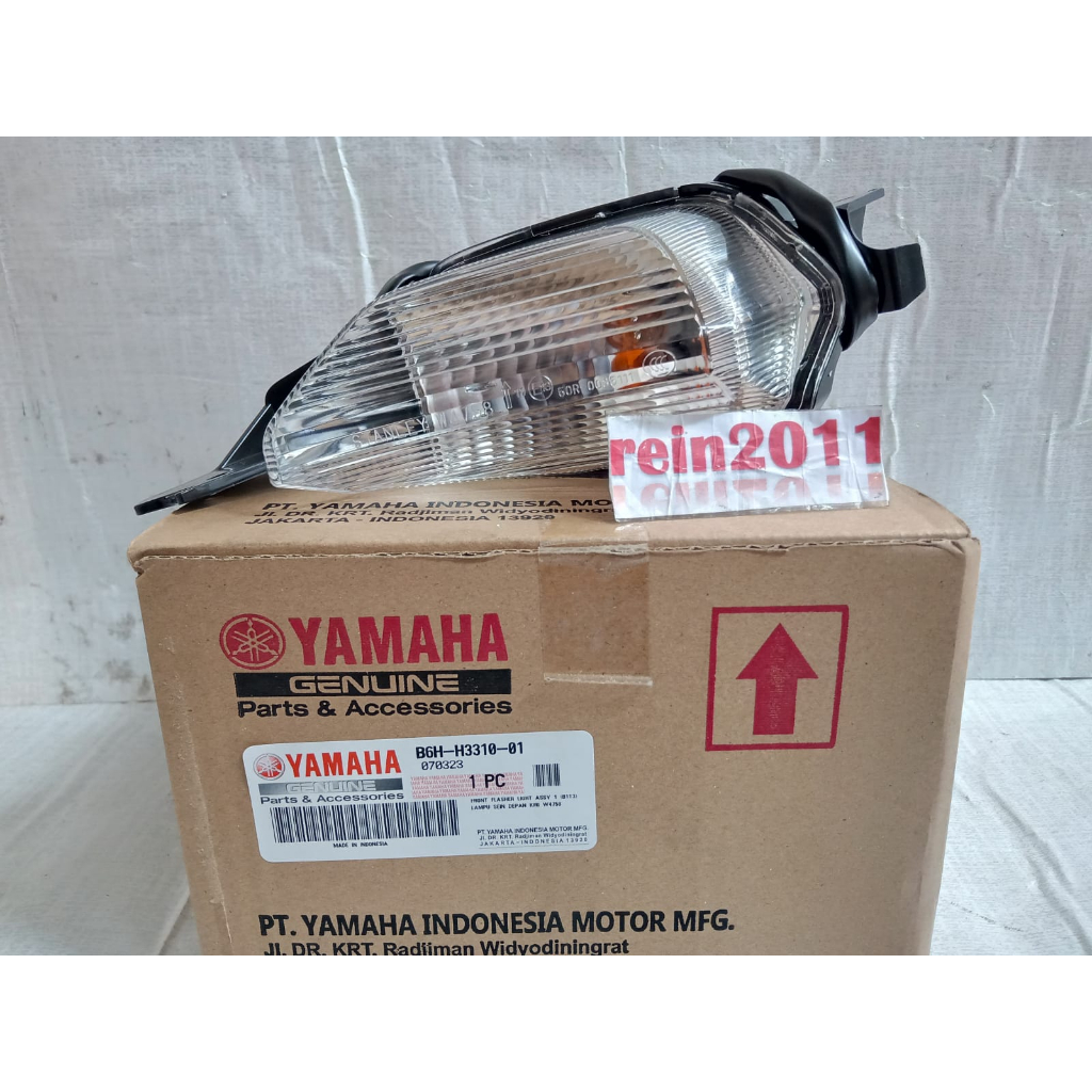 LAMPU SEN  SEIN DEPAN KIRI NEW NMAX 2020 ASLI ORI YAMAHA B6H H3310 01