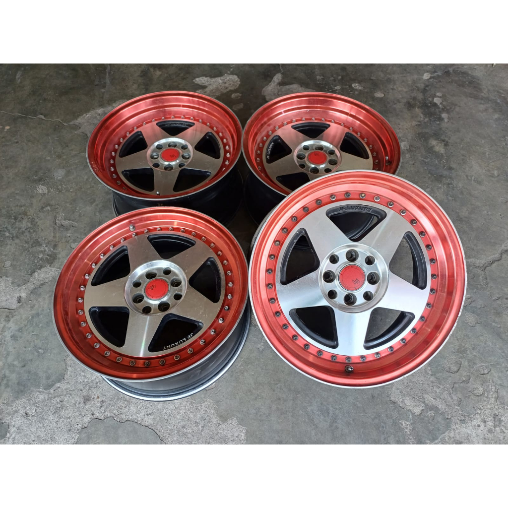 Velg Racing Kijang LGX Super Krista JF Luxury R17 Pcd 4x100/114.3