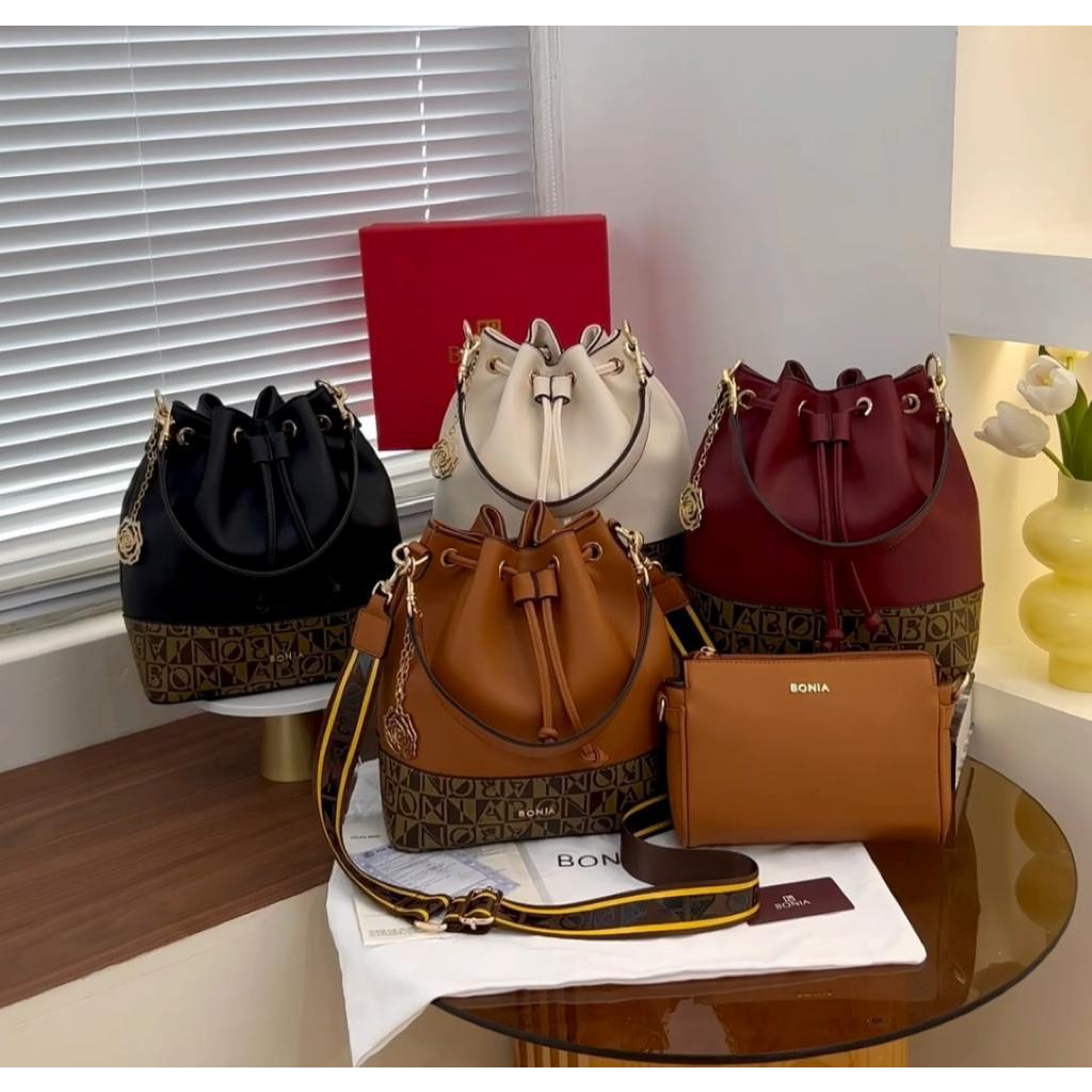 (SET) TAS BONIA SERUT #5206-9  WITH BOX