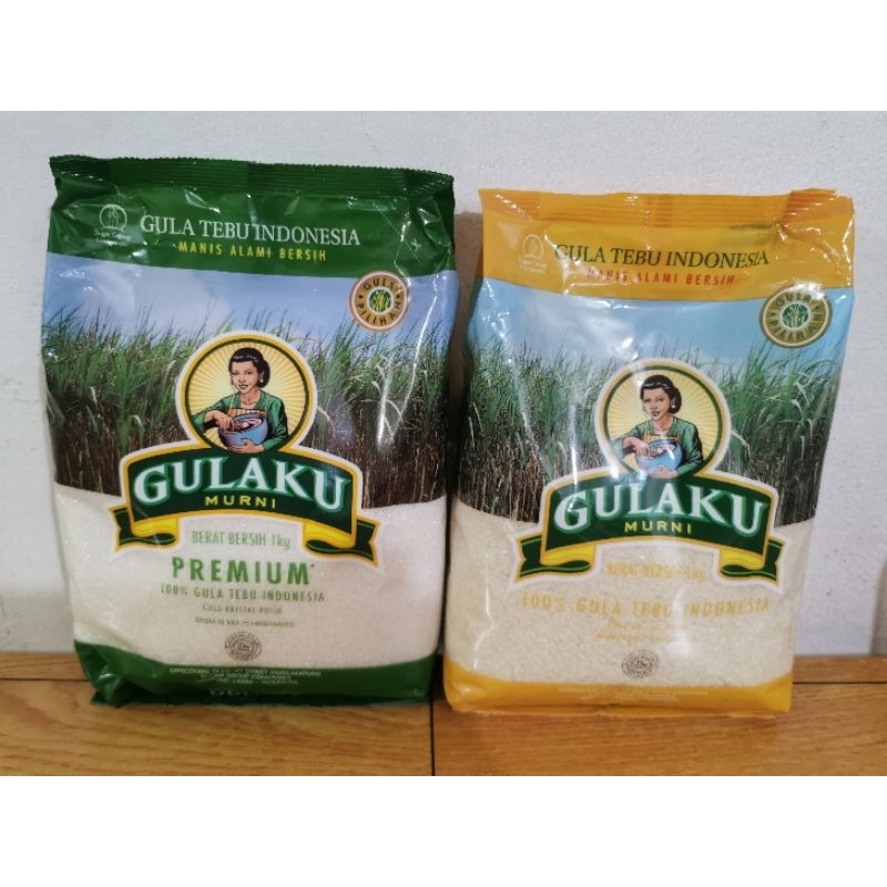 

Gulaku Premium 1kg Gula Tebu Alami