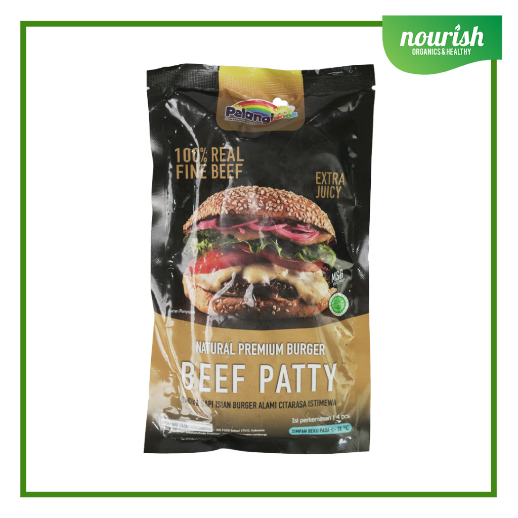 

Pelangi Daging Burger PREMIUM / HALAL / TANPA MSG / TANPA PENGAWET-Jakbar