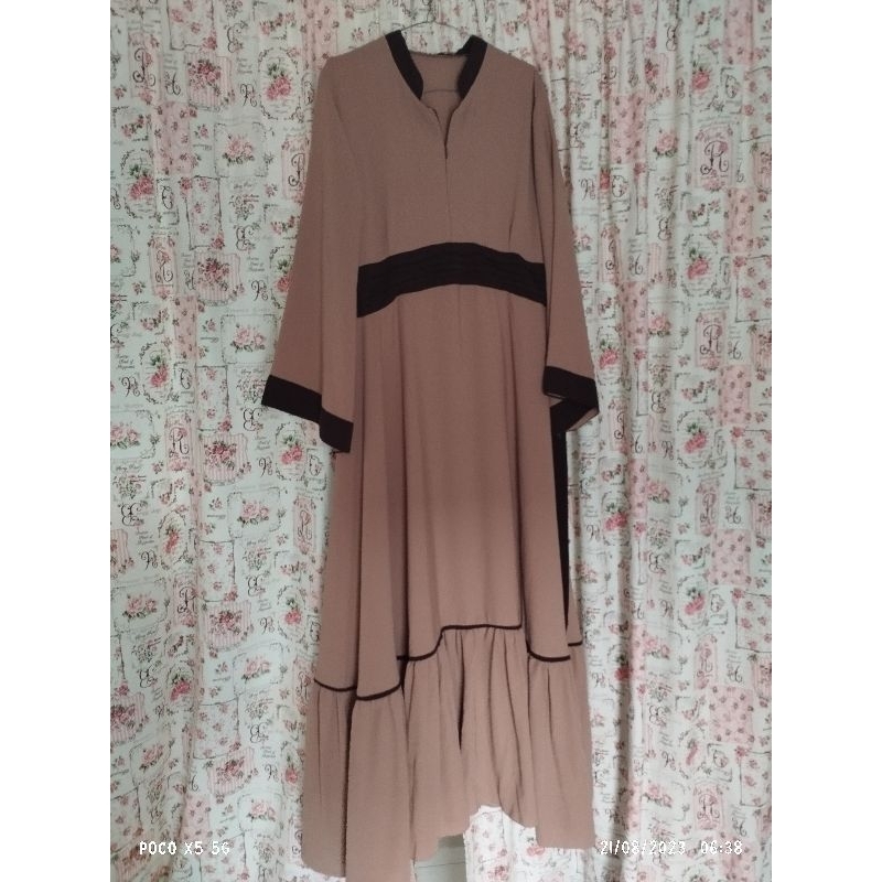 SALE gamis, abaya preloved size S (bukan by sofni bukan sidra bukan barkha)