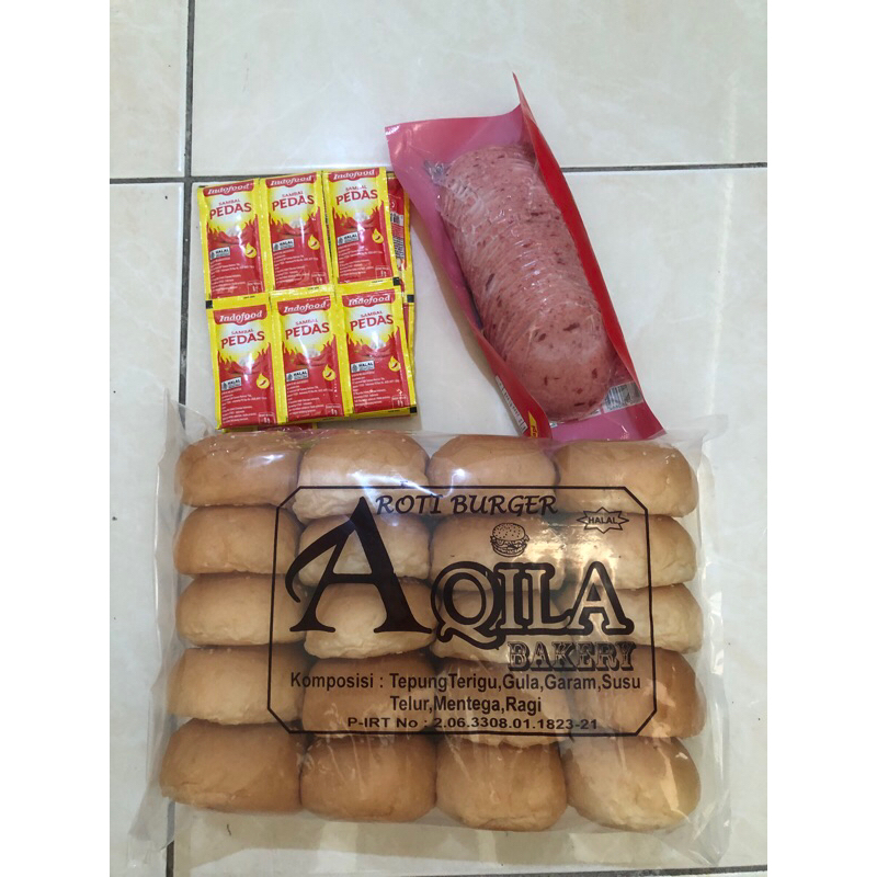 

BUNDLING ROTI BURGER MINI 20 BEEF MINI 20 dan SAMBAL PEDAS 20