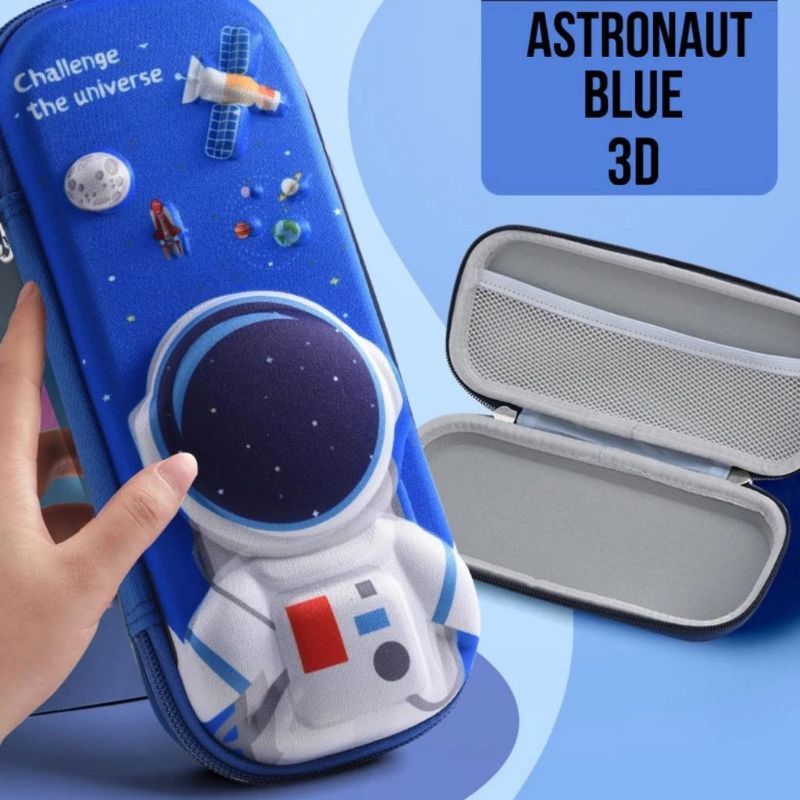 

Kotak pensil 3D timbul tempat pensil anak sekolah karakter anti air/waterproof