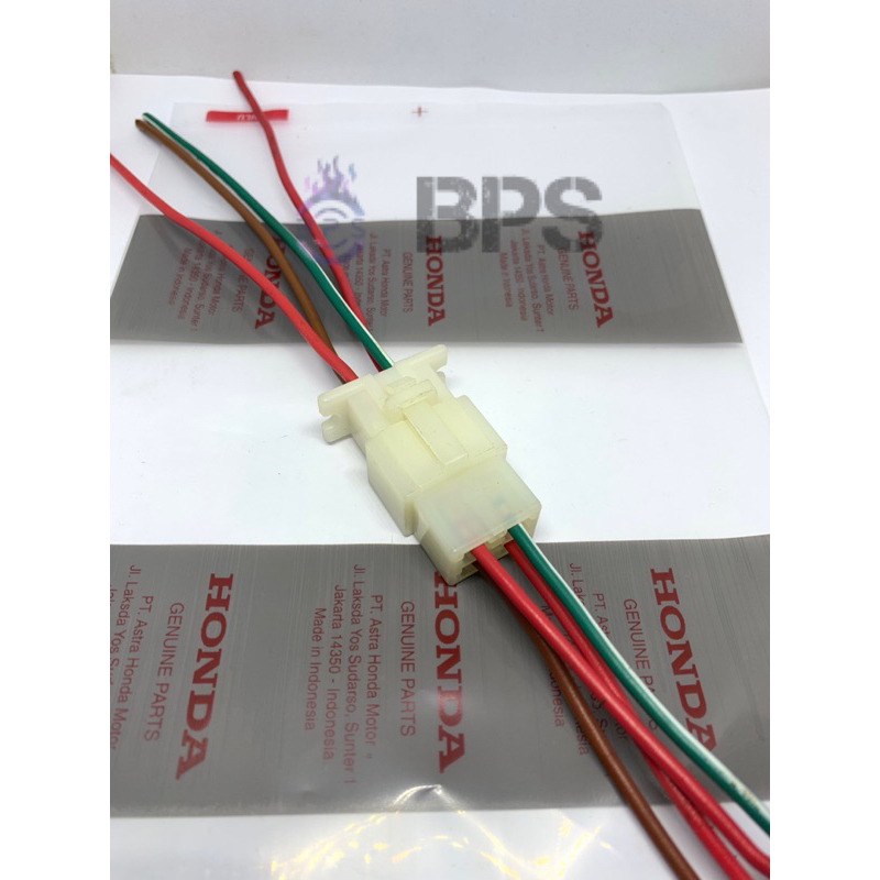 soket kabel spull spul generator honda tiger 2000 pin 4 original