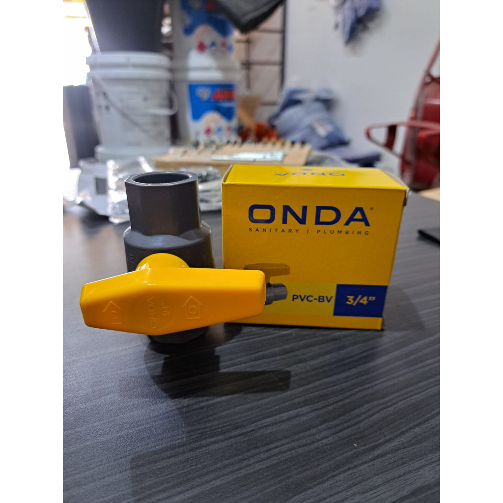 STOP KRAN PVC-BV 1/2, 3/4, 1" / BALL VALVE PVC