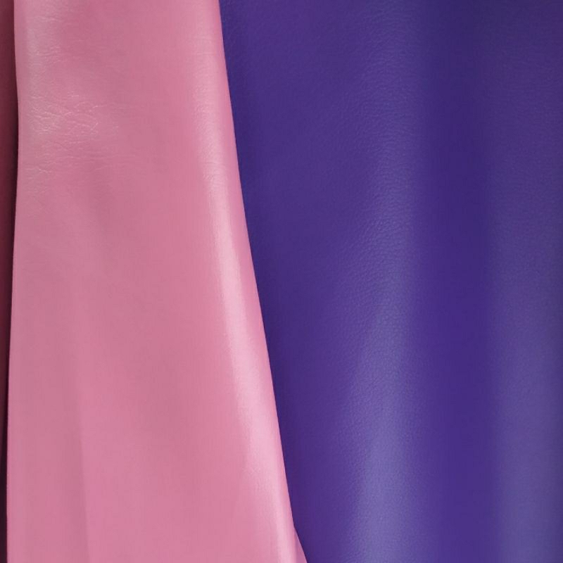 Bahan kulit oscar sintetis glossy doff-untuk kain sofa, perlak bayi, bahan tas, montessori playmat, 