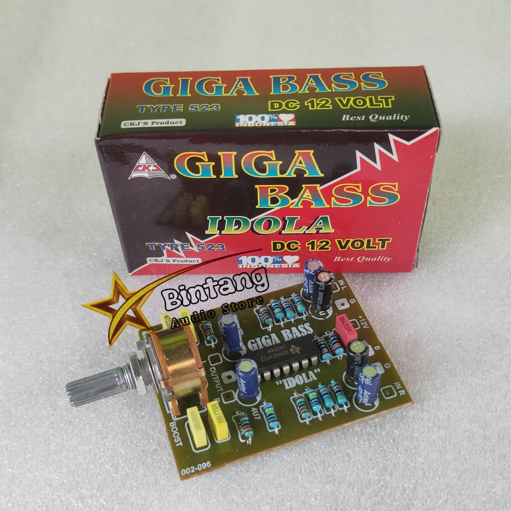 Giga Bass IDOLA 12V CKJ 523 Original