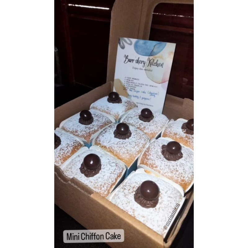 

Mini Chiffon Cake Barr'skery Kitchen