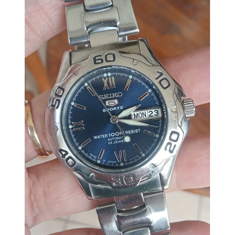 Seiko sports cal 7s36-00A0 Blue Dial