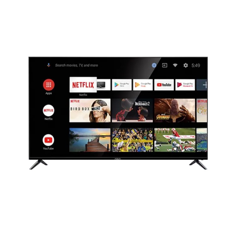 Led Aqua 50 inch 4K android LE 50AQT6700UG garansi resmi promo 50” LE 50 aqt 6700 ug