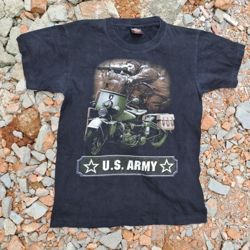 Kaos Vintage US Army Single Stitch