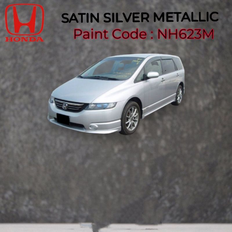 Cat Mobil Satin Silver Metalic NH623M Honda Perak Abu Metalik PU 1kg