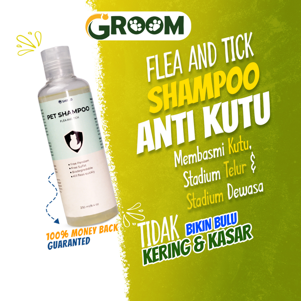 Shampo Kucing Anti Kutu Shampoo Kucing Natural Anti Rontok