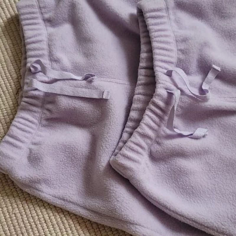 Jogger sweatpants Gap lavender purple anak perempuan