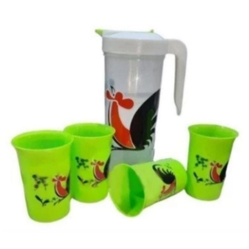 Teko Beranak 4 Gelas Cap Ayam Jago