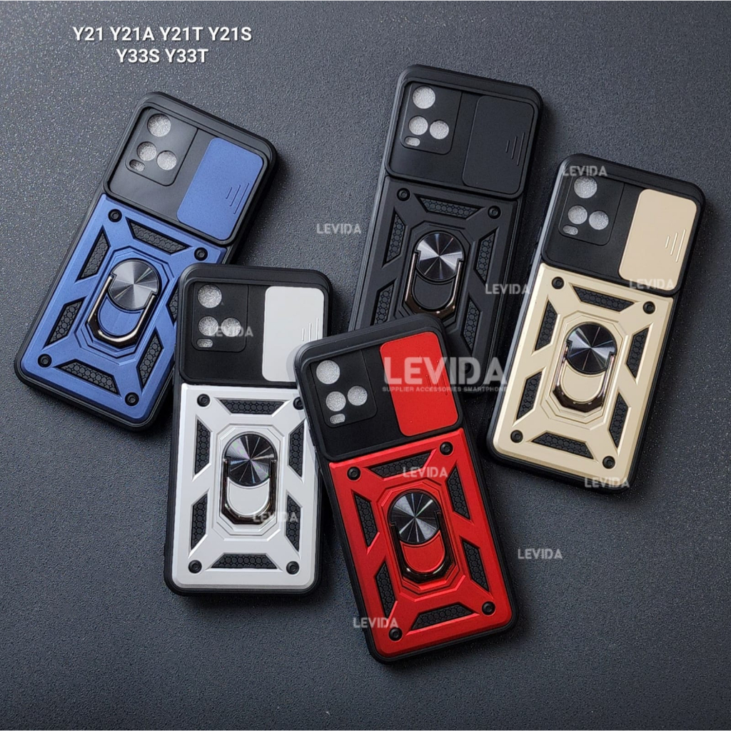 Vivo Y21 Vivo Y21A Vivo Y21T Vivo Y21S Vivo Y16 ivo Y15s Vivo Y01 Vivo Y01A Case ARMOR SLIDE PROTECT