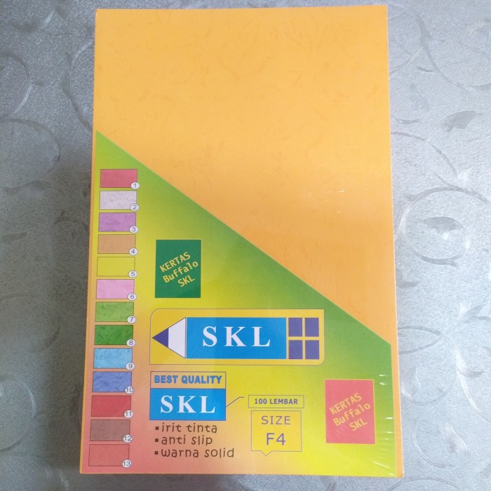 

( PER PAK - ISI 100 ) Karton Buffalo 200 gsm F4