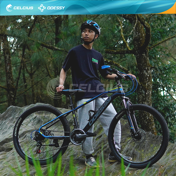 Sepeda Gunung MTB Siberia Odessy Steel Frame Ukuran 24, 26, dan 27 - 21 Speed Garansi Original
