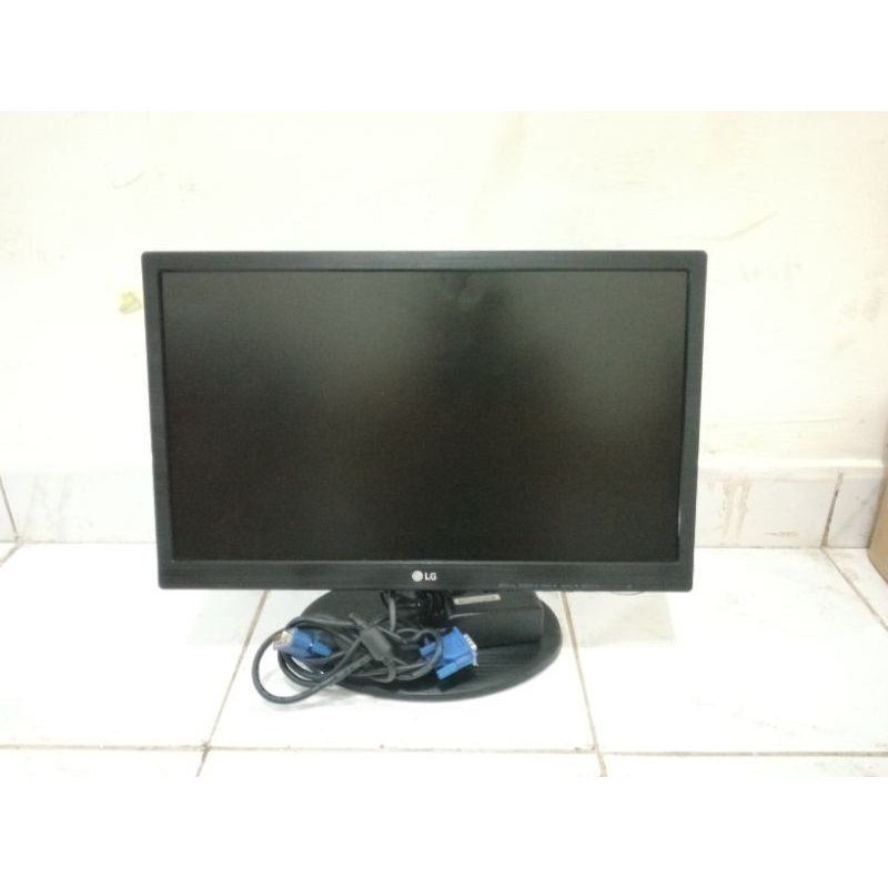 MONITOR LED LG 19EN33S 19INCH SECOND,MULUS & BERGARANSI