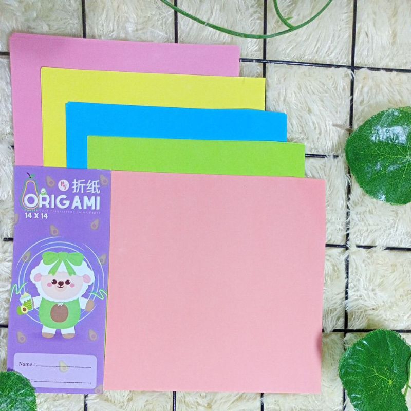 

ORIGAMI UKURAN 14X14