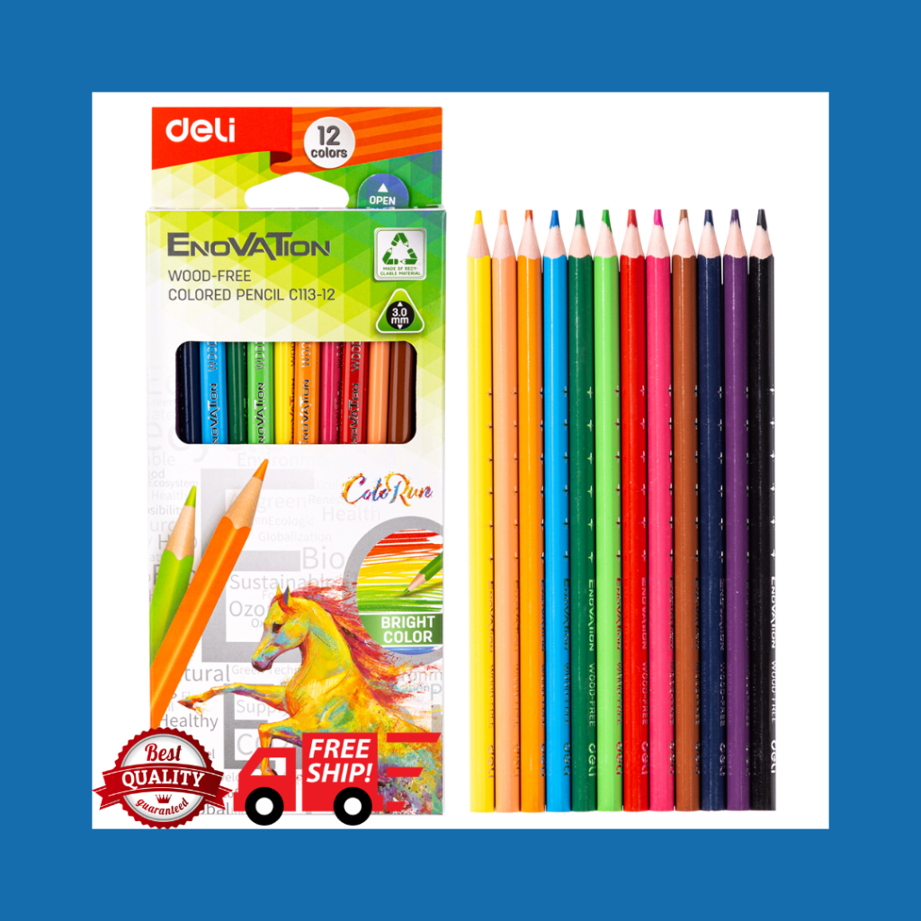 

PENSIL 12 / 24 WARNA DELI ENOVATION