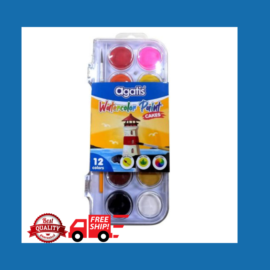 

WATERCOLOR CAKES AGATIS PC-C