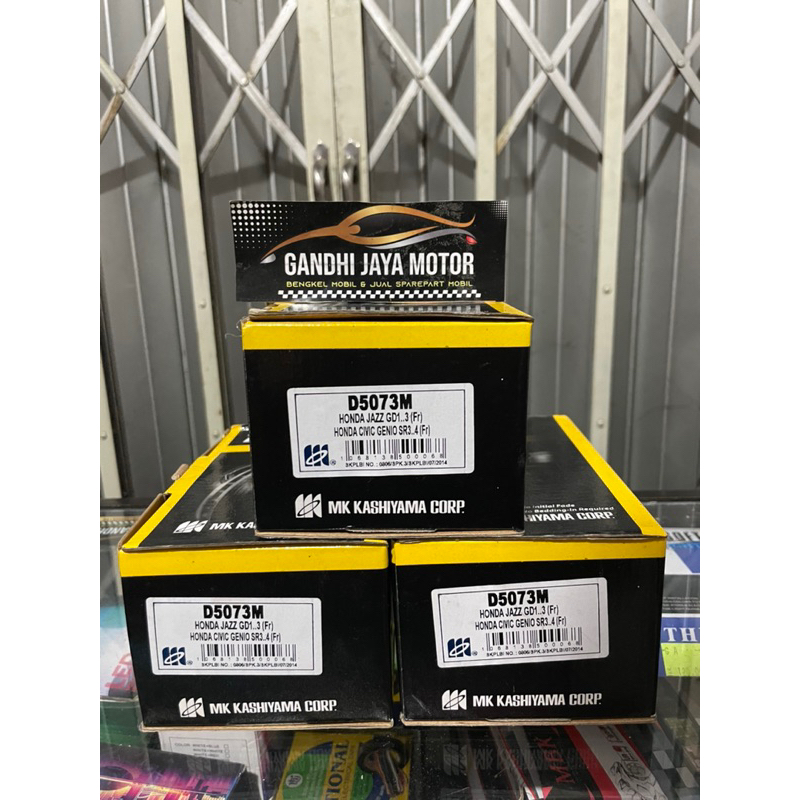 KAMPAS REM DEPAN/BRAKE PAD HONDA JAZZ GD 1 DAN CIVIC GENIO MK KASHIYAMA