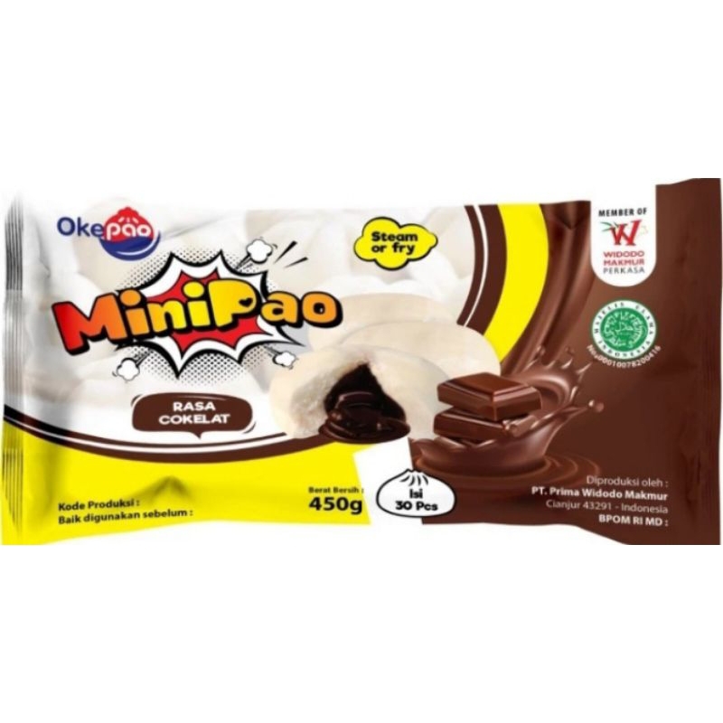 

Okepao mini coklat 480gram / 30pcs