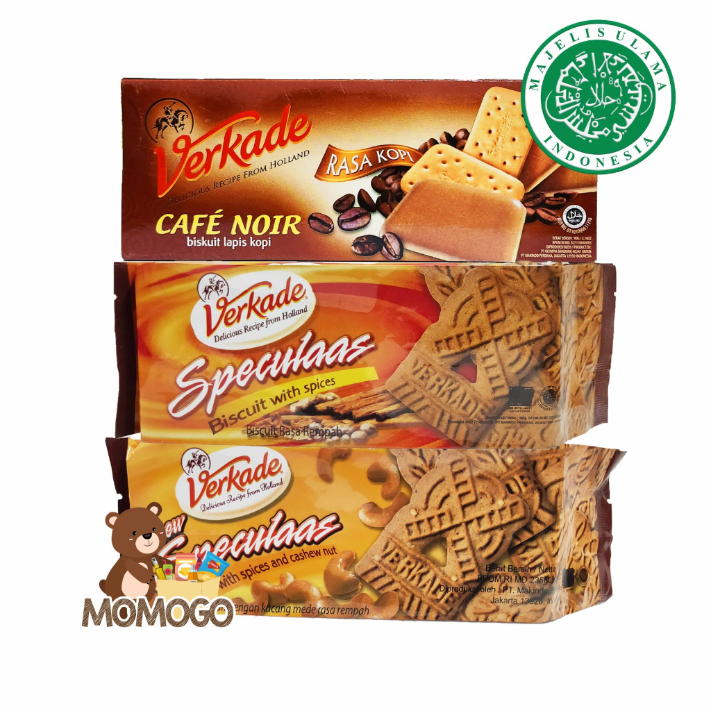 

VERKADE BISCUIT CASHEW/SPICES/CAFE NOIR KOPI